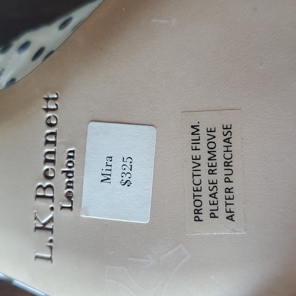 NEW L.K. Bennett Mira Patent Leather Polka Dot Pumps - Picture 3 of 12